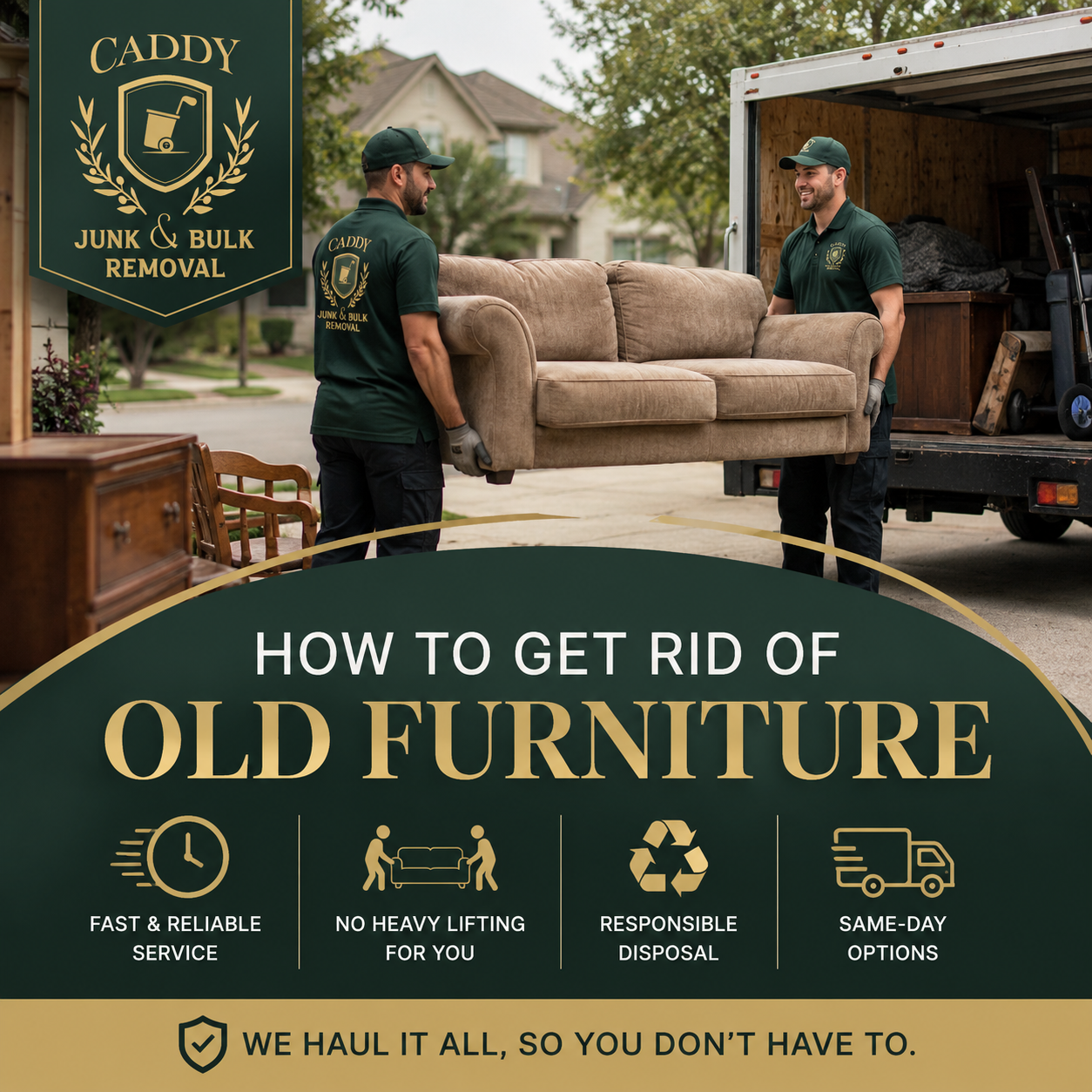 How to Get Rid of Old Furniture